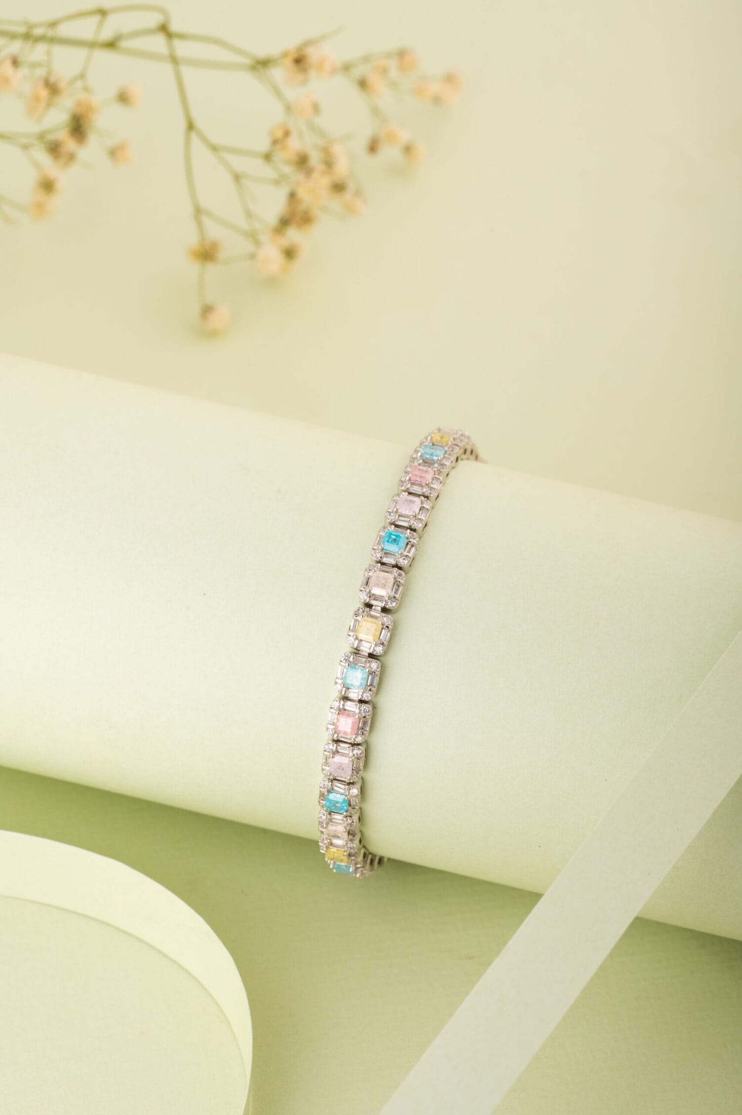 Colorful Square Cuff