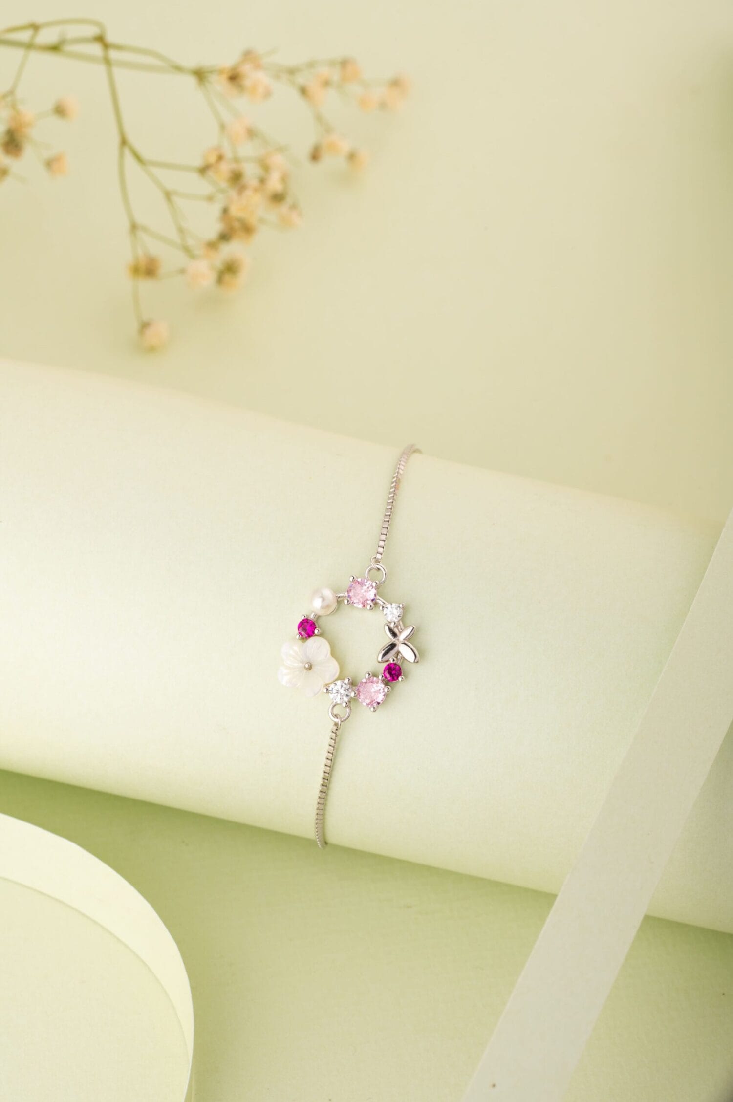 Drop Wreath Bracelet