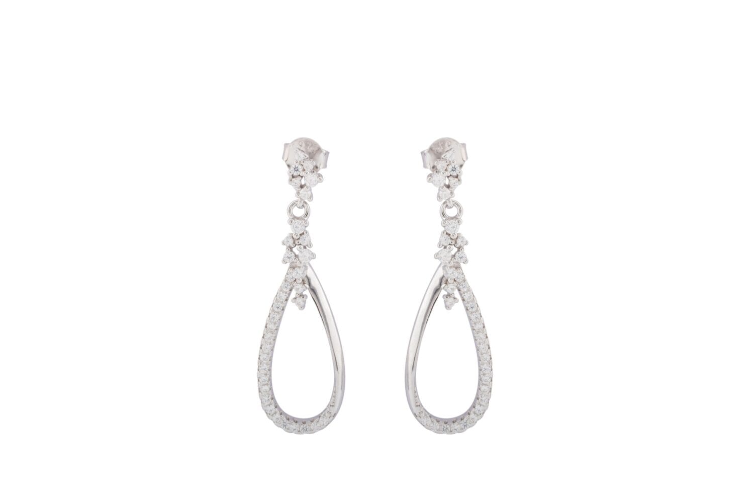 Sparkling Halo Dangles - Image 3