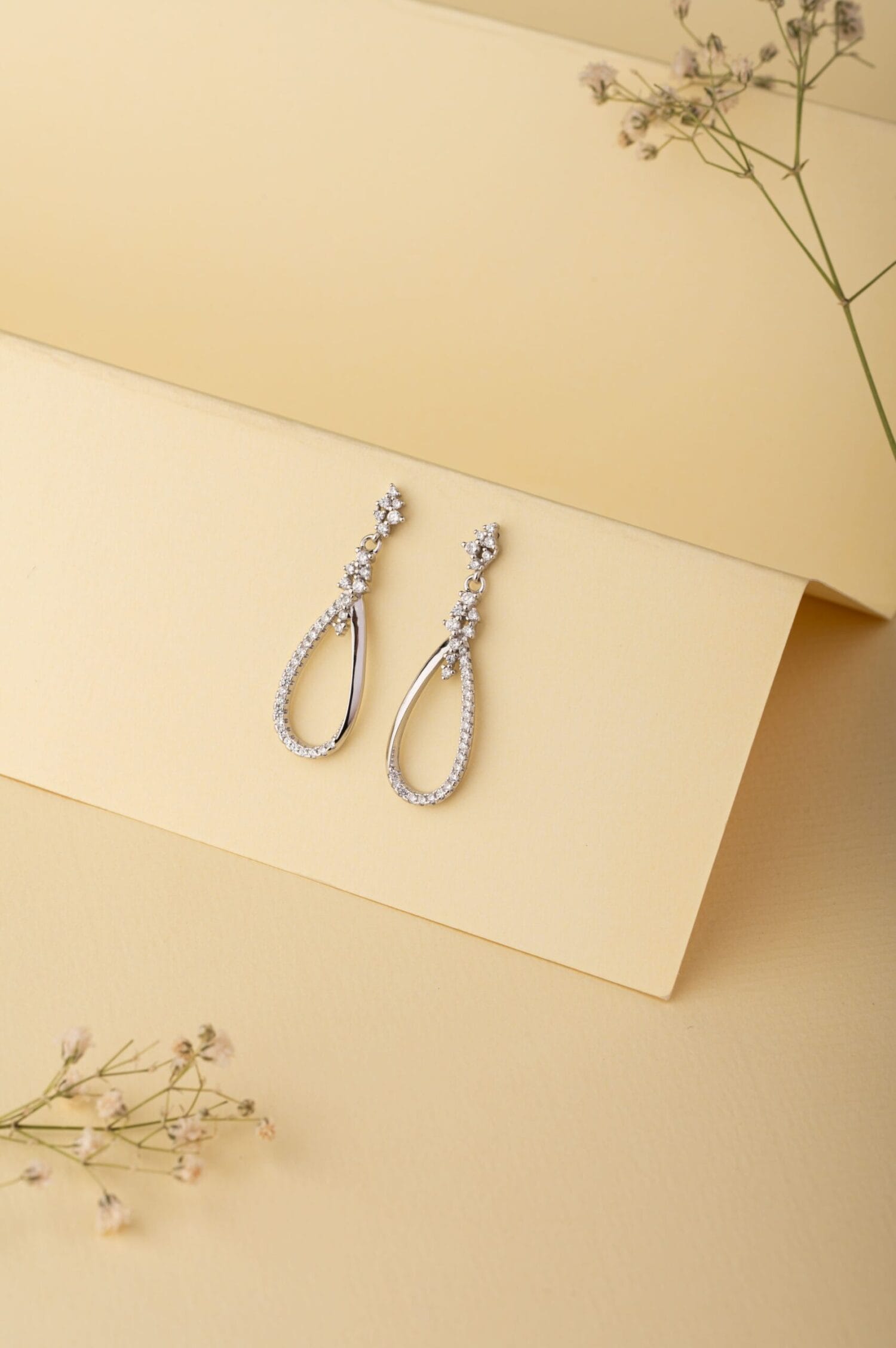 Sparkling Halo Dangles