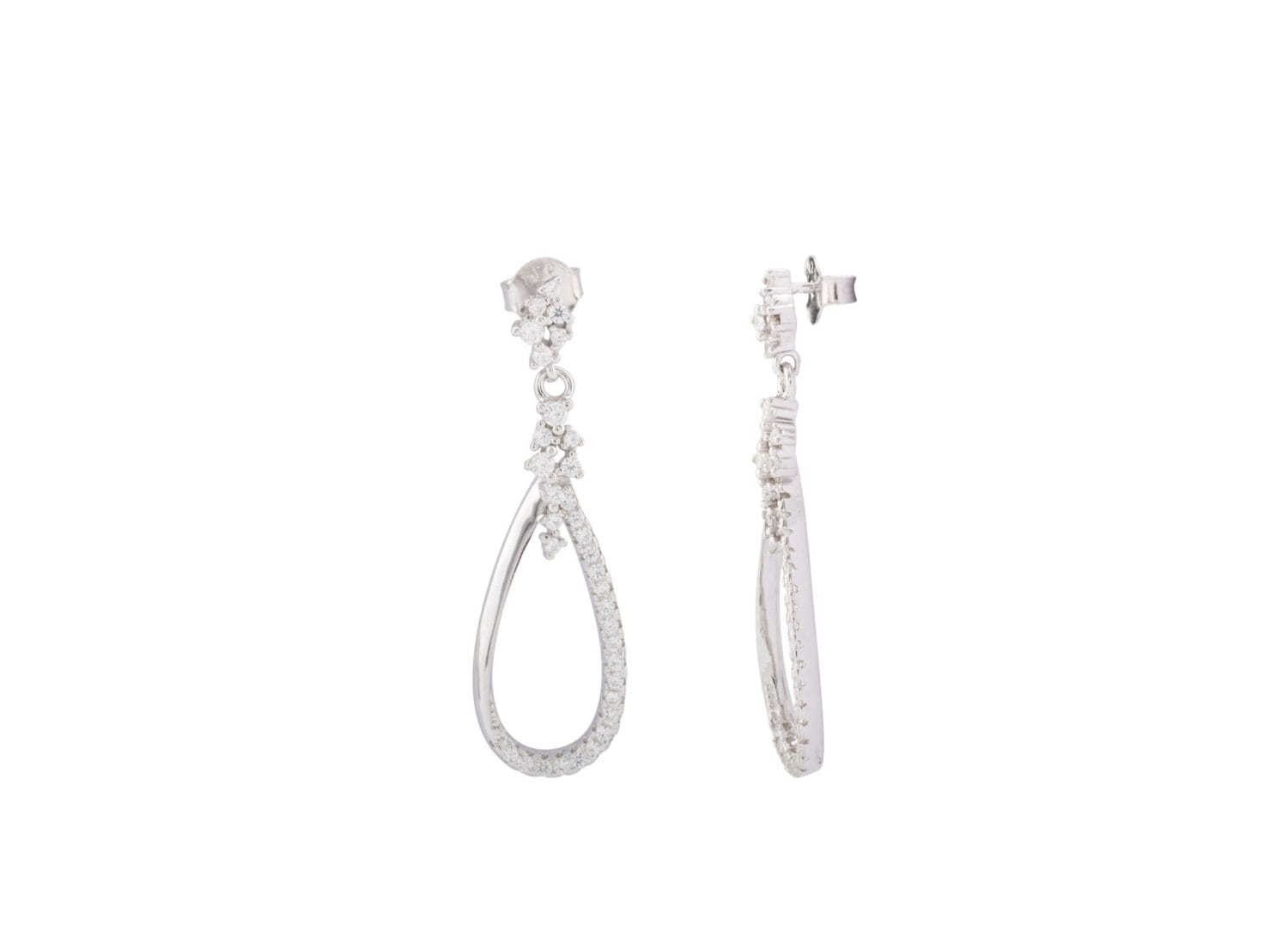 Sparkling Halo Dangles - Image 4