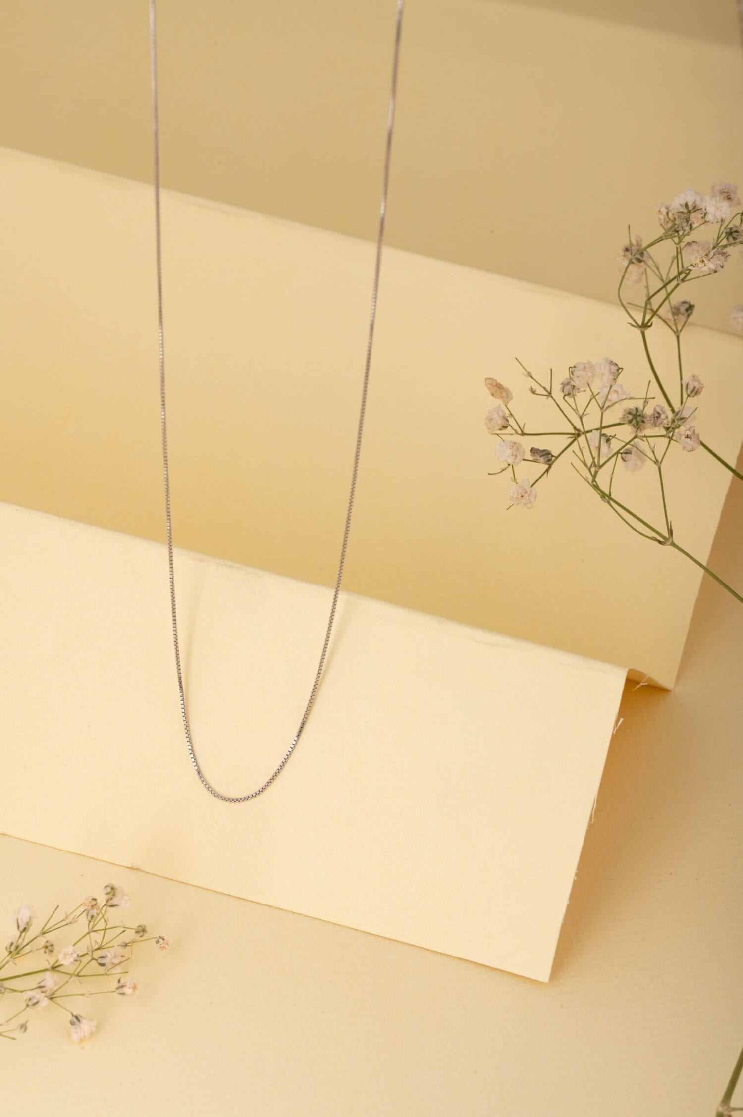 Square Link Chain (43 cm + 5 cm)