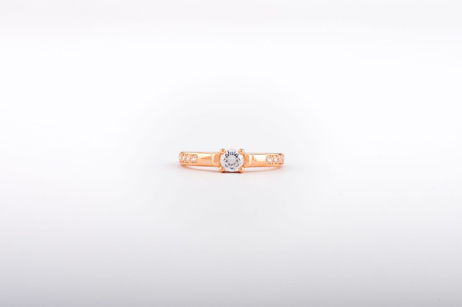 Rose Gold Sparky Ring - Image 4