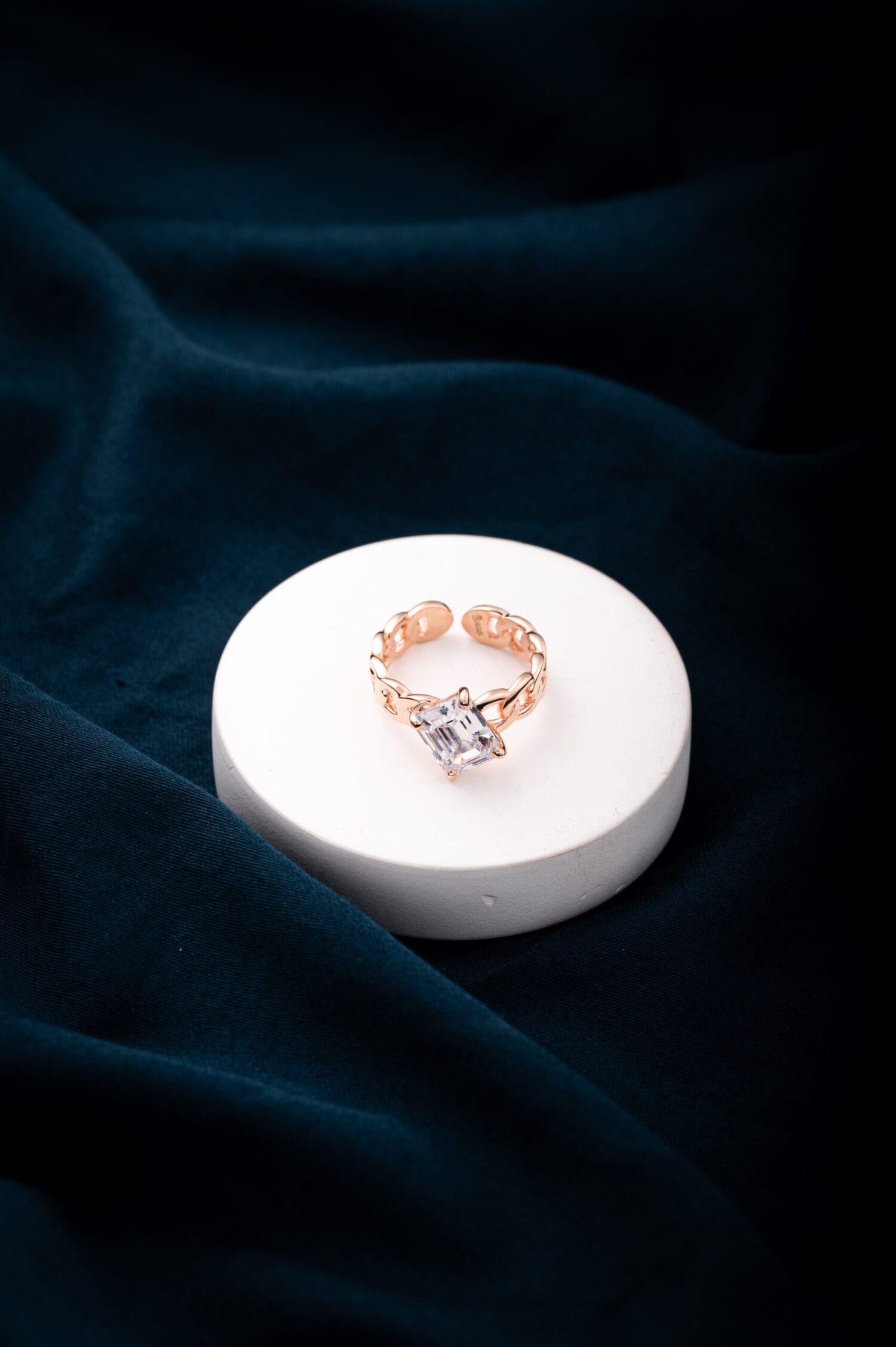 Rose Gold Classic Solitaire Ring